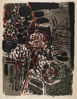 KG 1997 003
<br/>
'Arbres et rochers'
<br/>
<em>Corneille (1922-2010)</em>